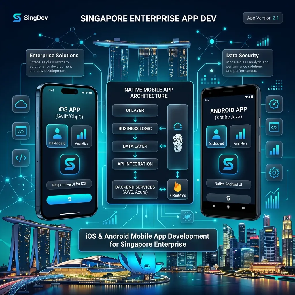 Mobile app development Singapore - iOS and Android software engineering